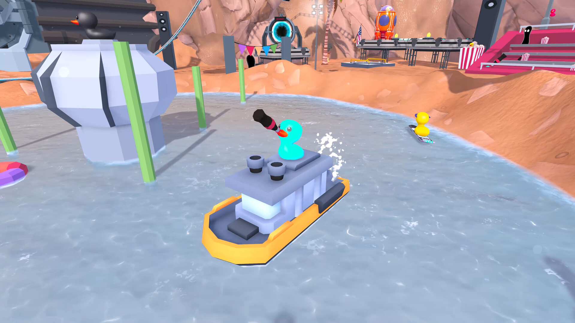 Find 100 Ducks and Blast Them...IN SPACE!!! Screenshot 6