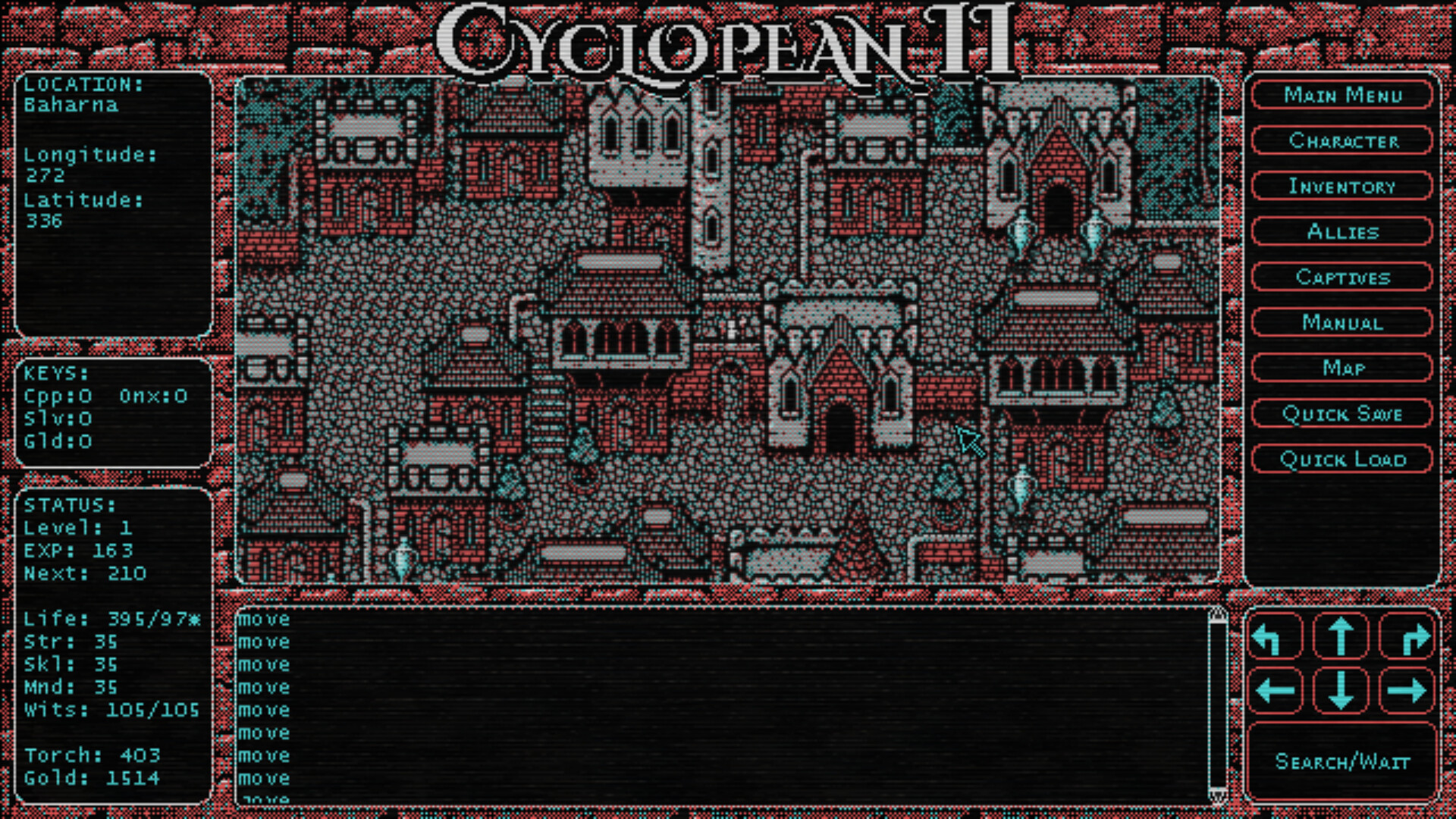 Cyclopean II: The Dreamlands Screenshot 2