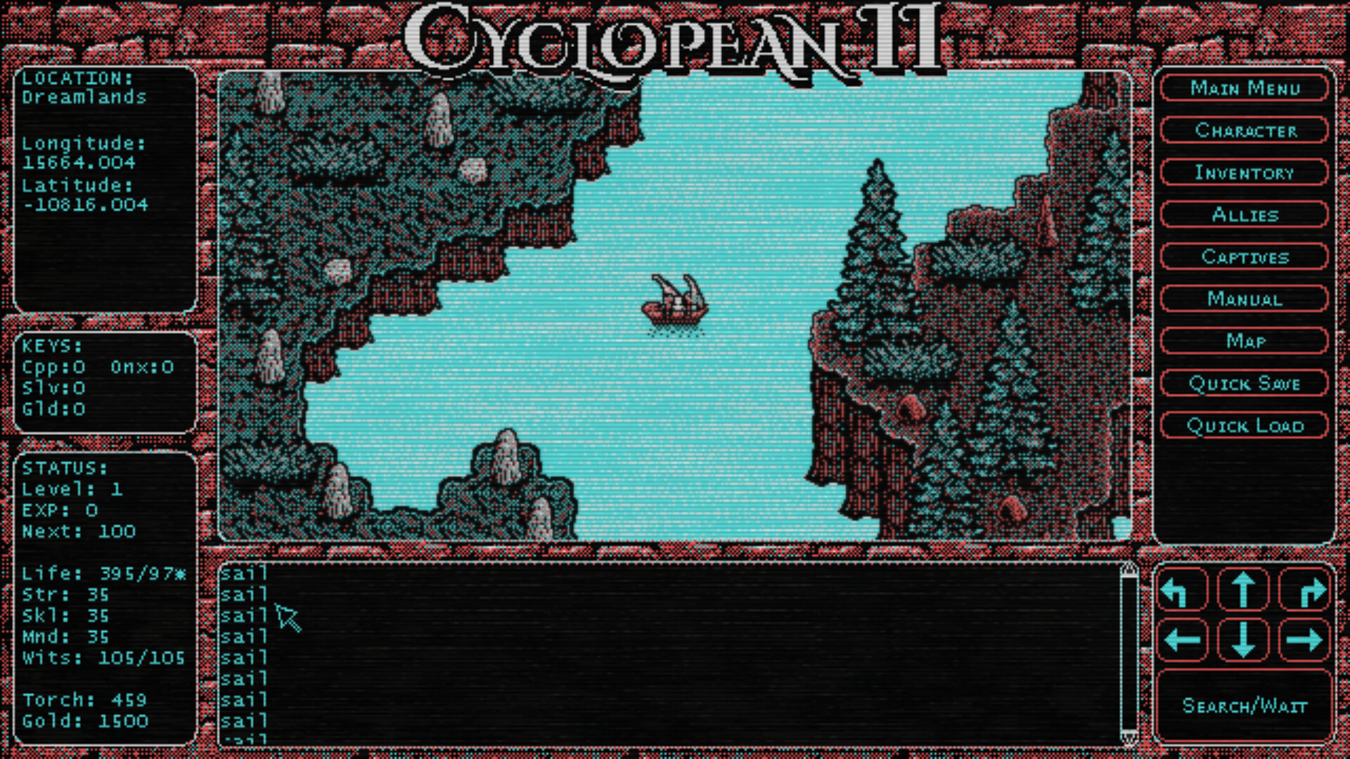 Cyclopean II: The Dreamlands Screenshot 3