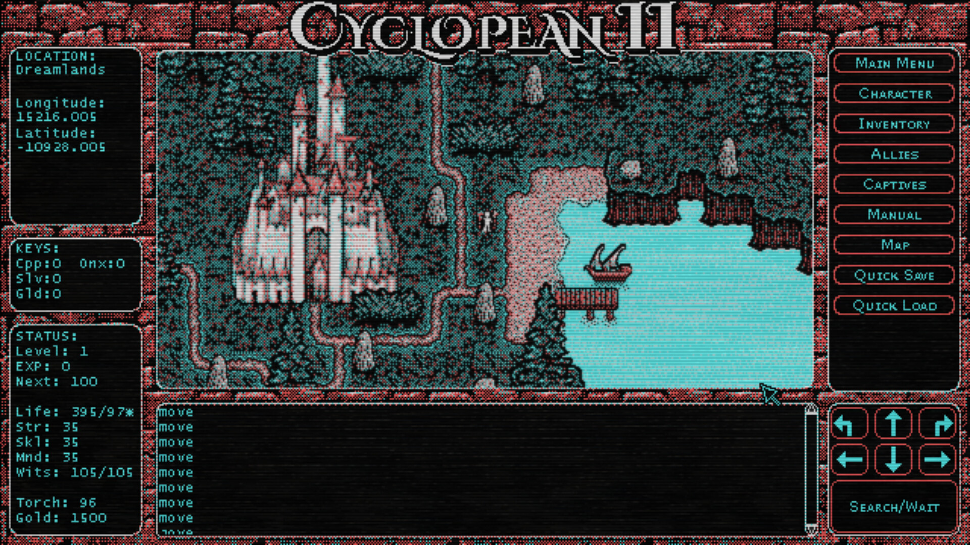 Cyclopean II: The Dreamlands Screenshot 1