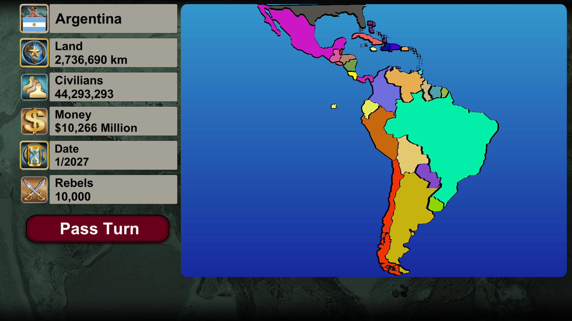 Latin America Empire 2027 Screenshot 0