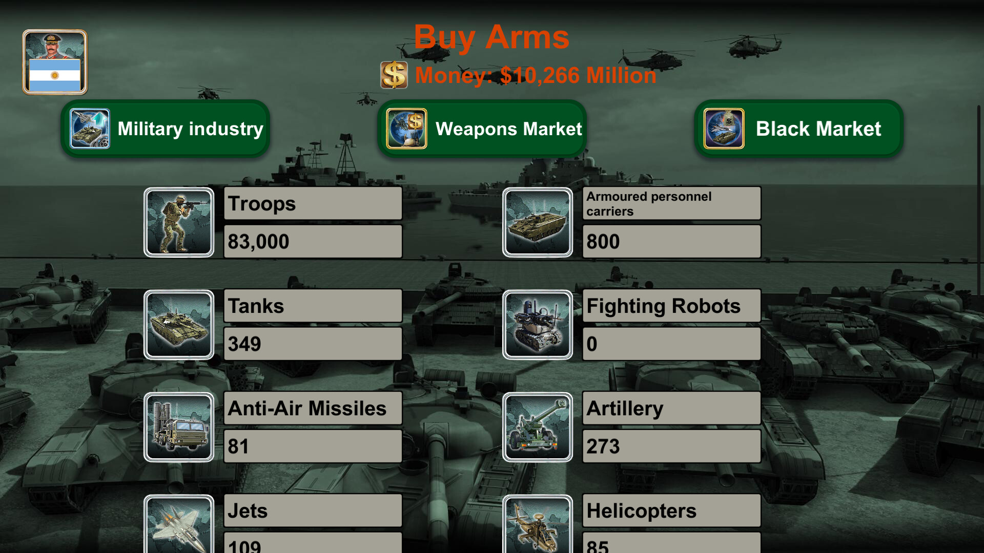 Latin America Empire 2027 Screenshot 1