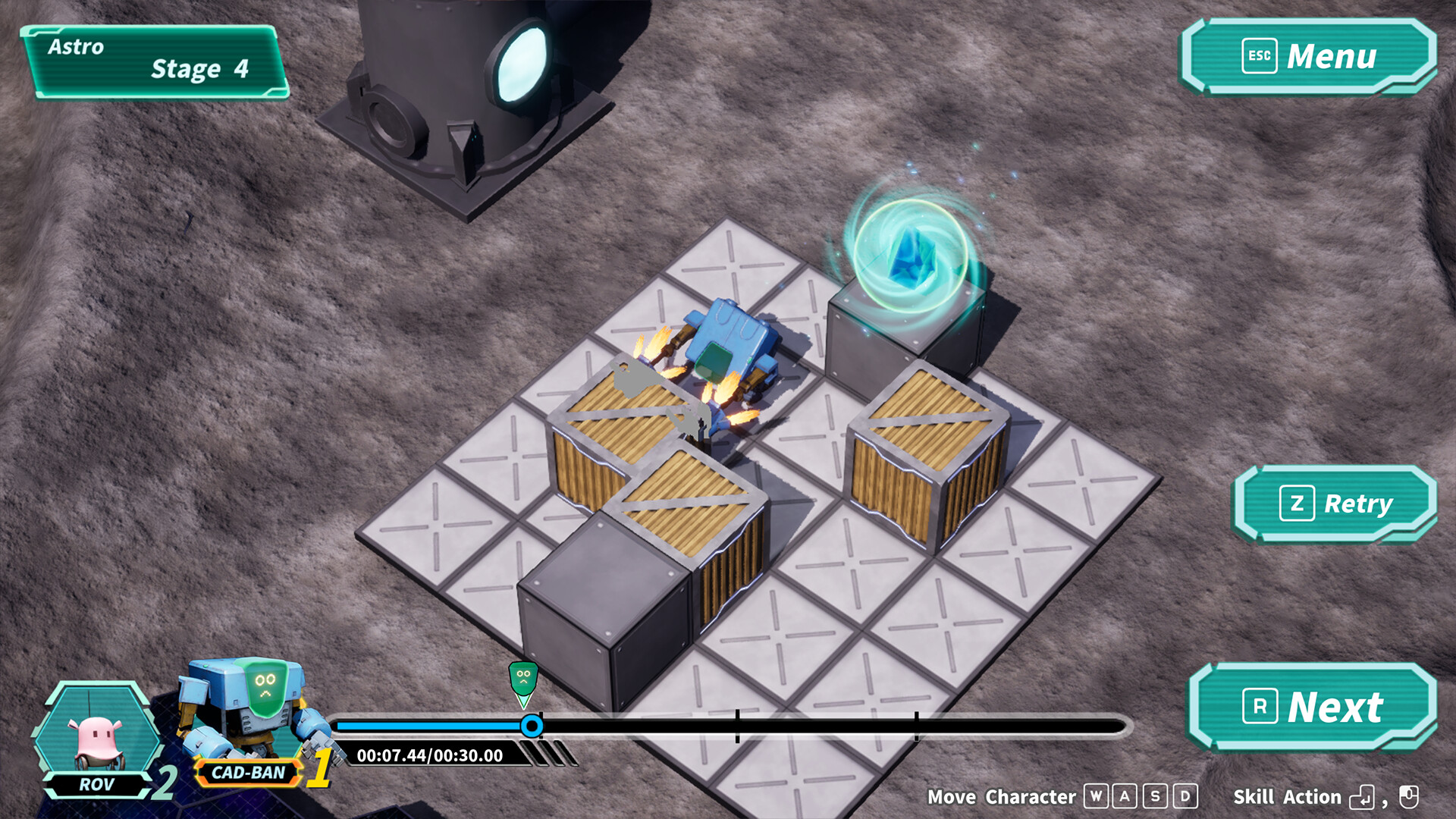 Astro Loopers Demo Screenshot 1