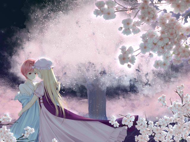 绽于枝垂樱下~Flowering Across the Hakugyokurou Screenshot 5