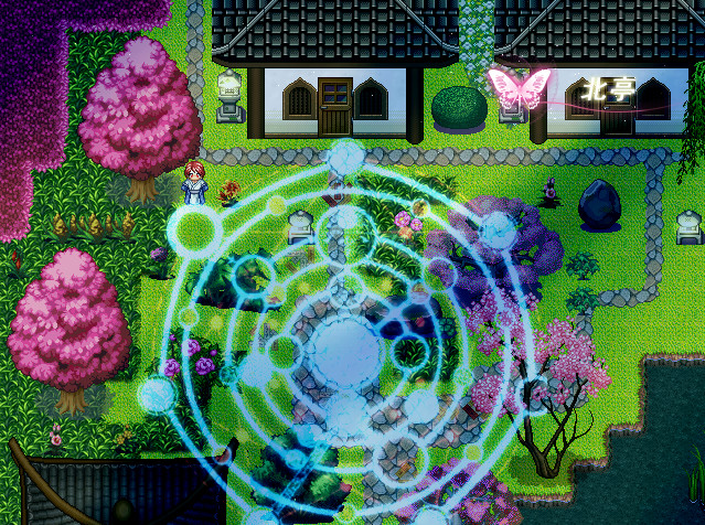 绽于枝垂樱下~Flowering Across the Hakugyokurou Screenshot 7