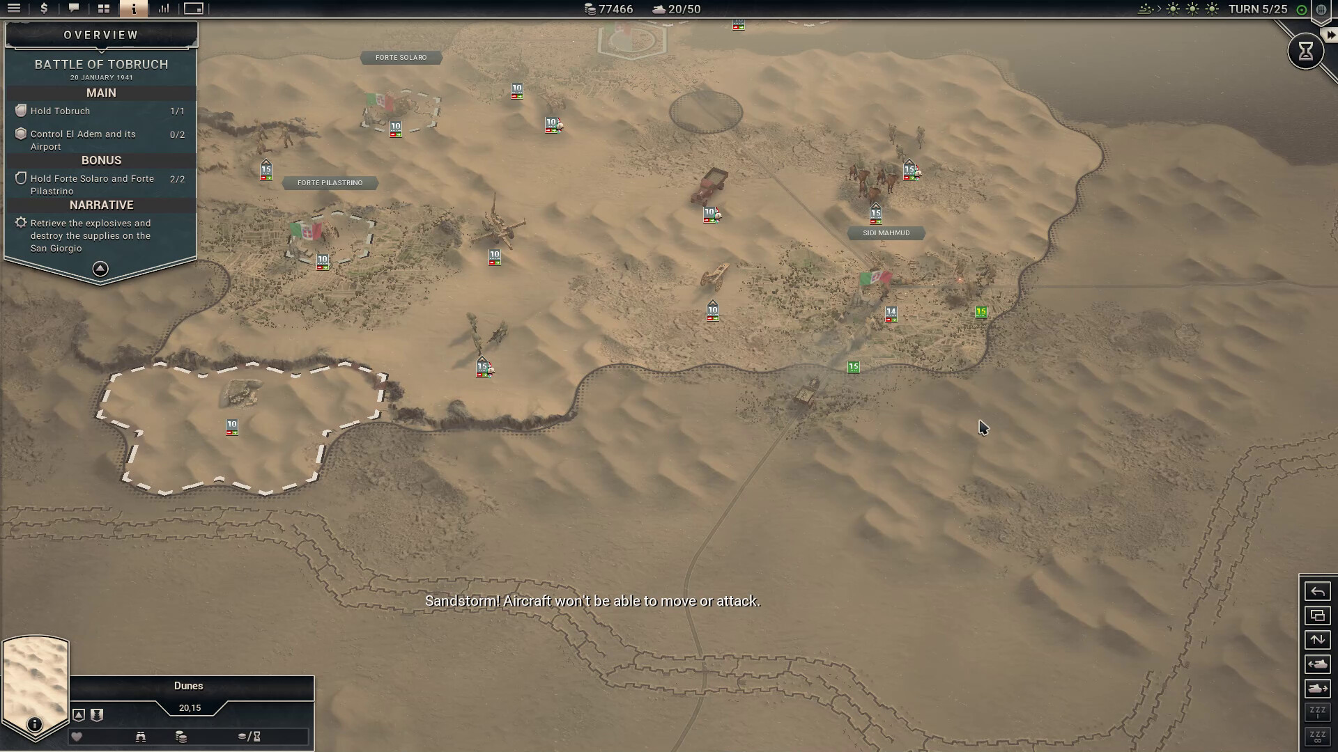Panzer Corps 2: Frontlines - Cyrenaica Screenshot 1