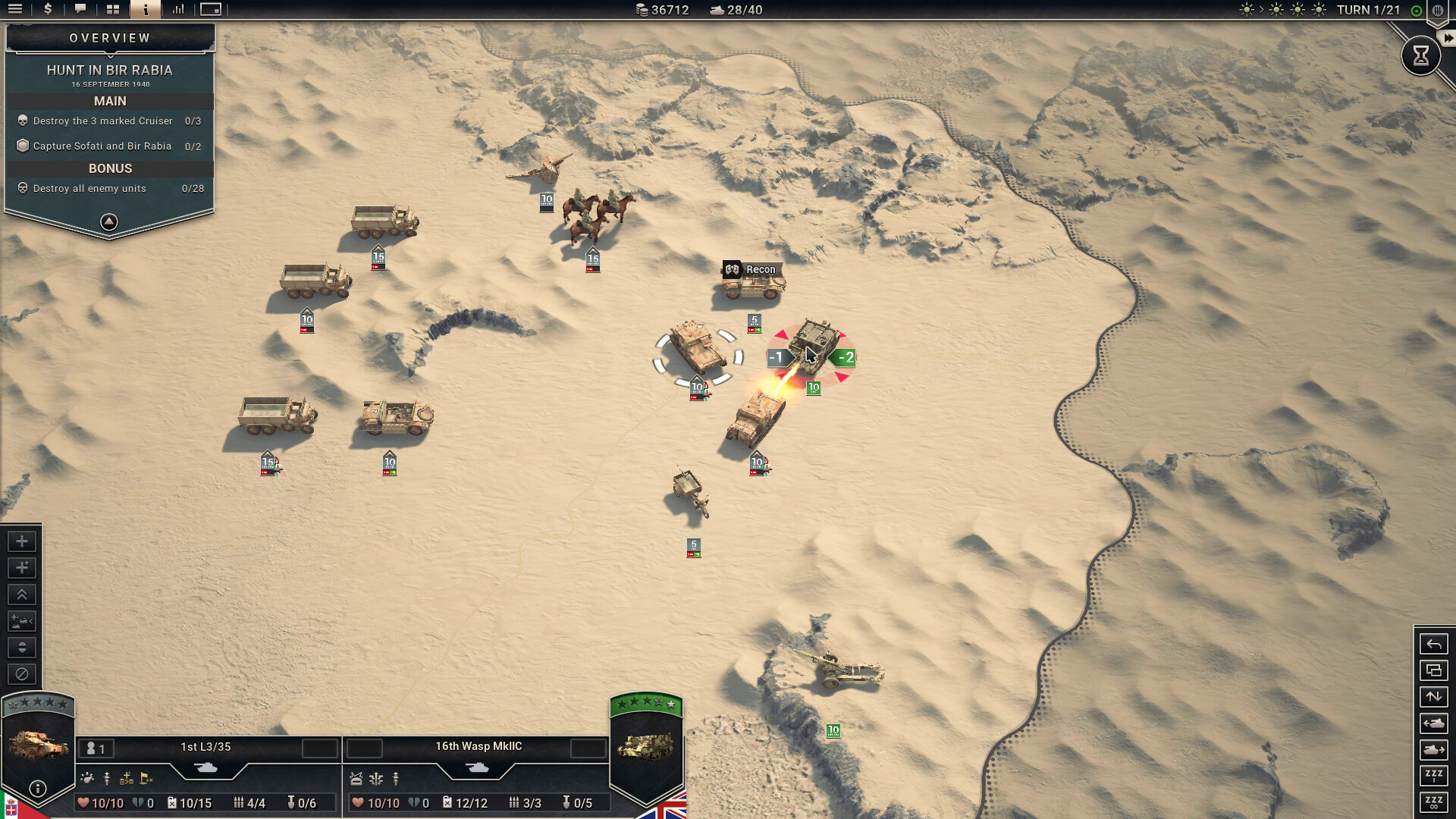 Panzer Corps 2: Frontlines - Cyrenaica Screenshot 7