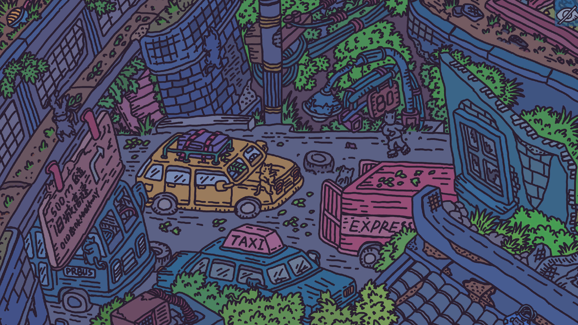 Hidden Cats In Old City Block Screenshot 5