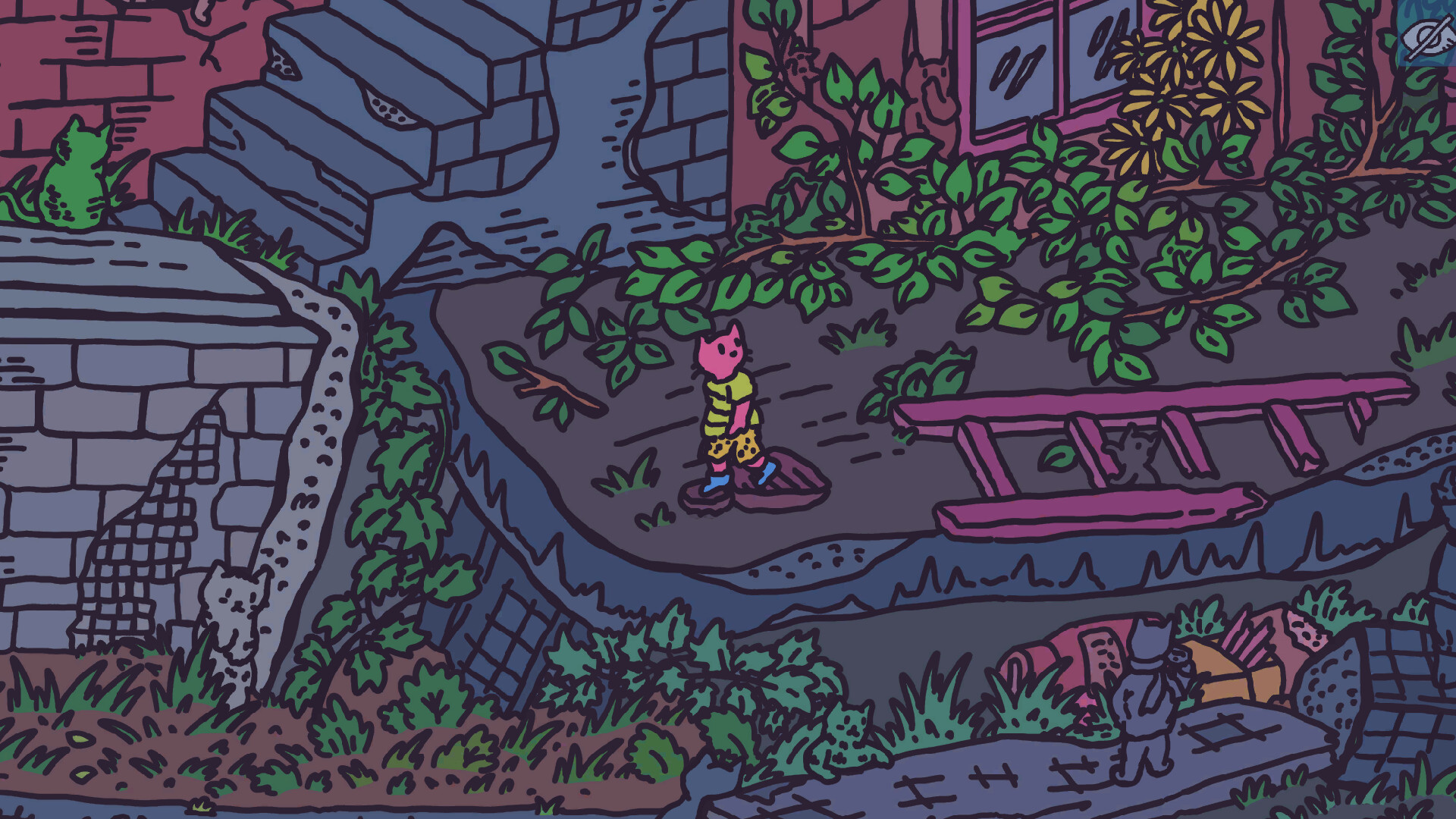 Hidden Cats In Old City Block Screenshot 3