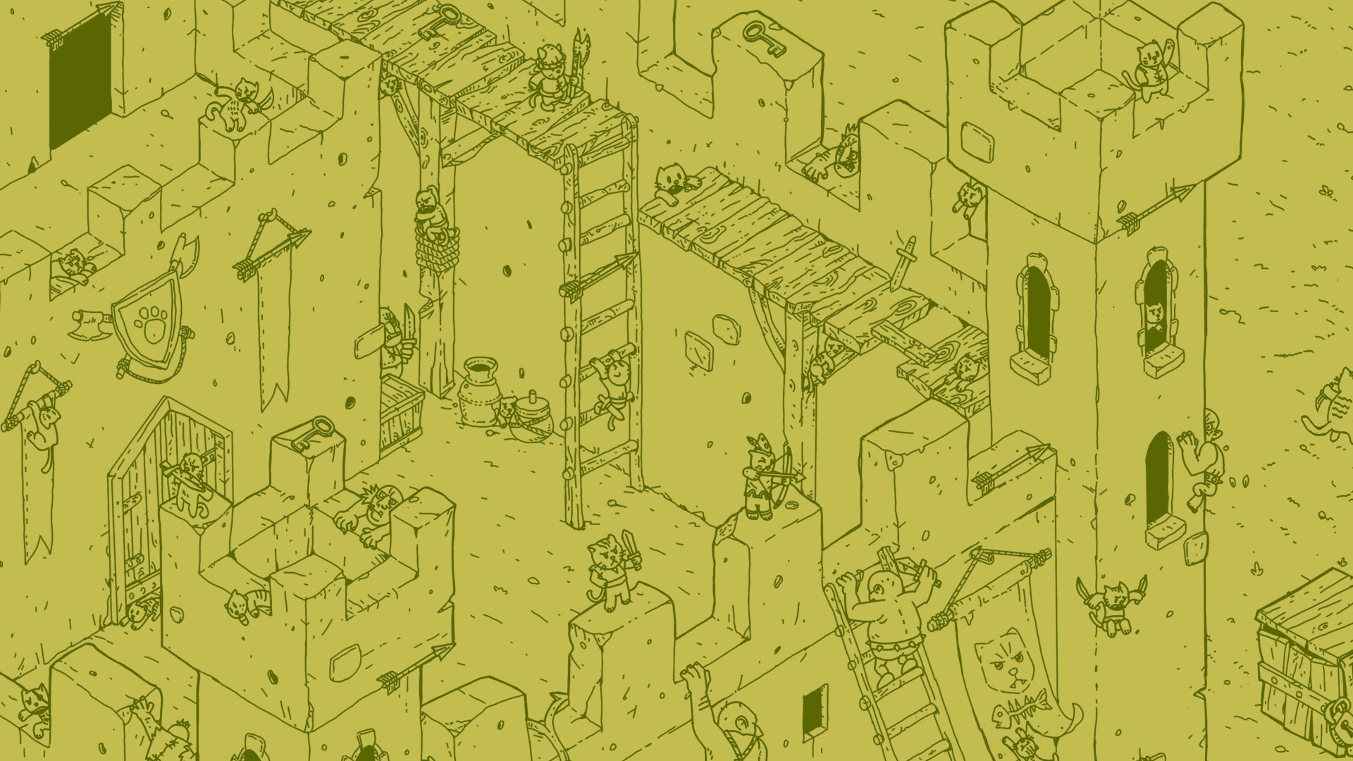 Hidden Cats vs Trolls Screenshot 2