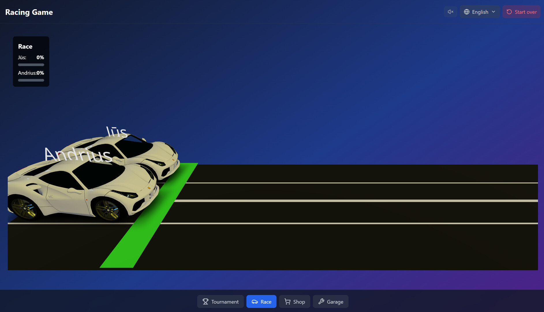 3D race game Screenshot 4