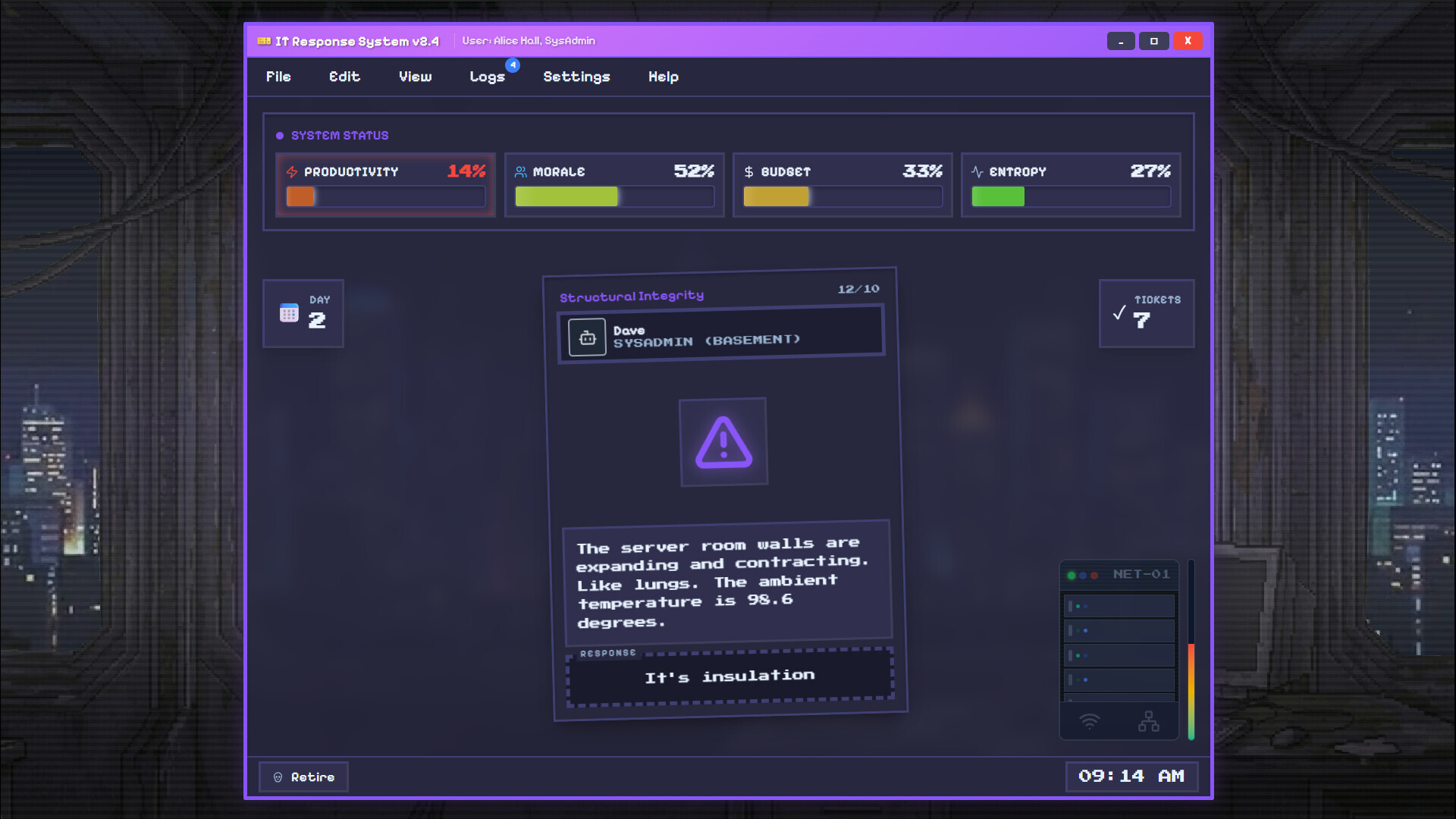 I.T Never Ends Demo Screenshot 0