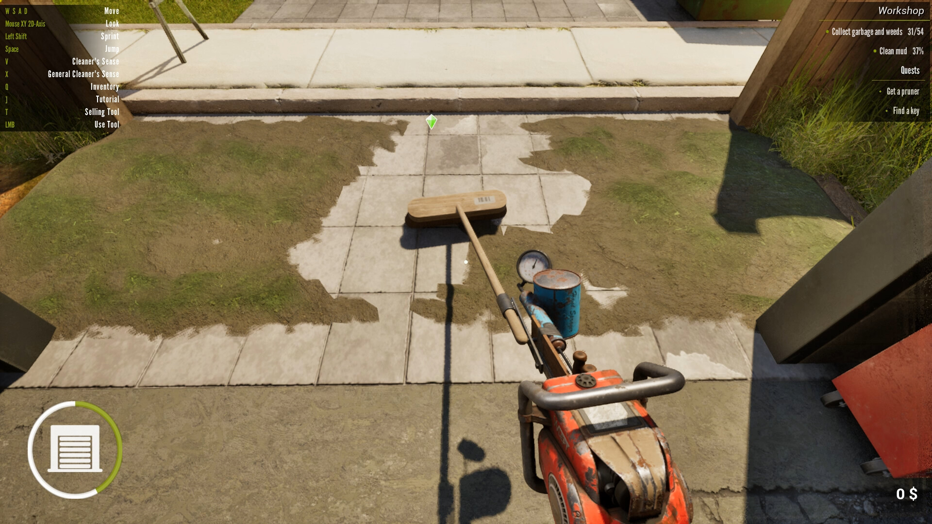 Overgrown Cleaner Demo Screenshot 2