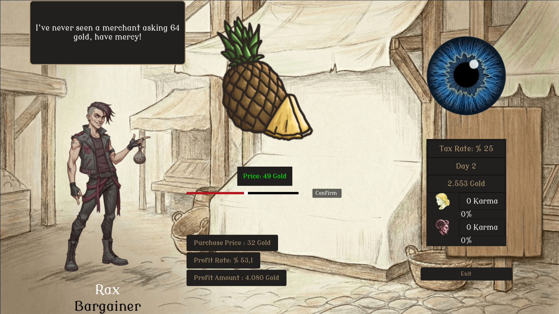 The Fruit Merchant's Diary Screenshot 1