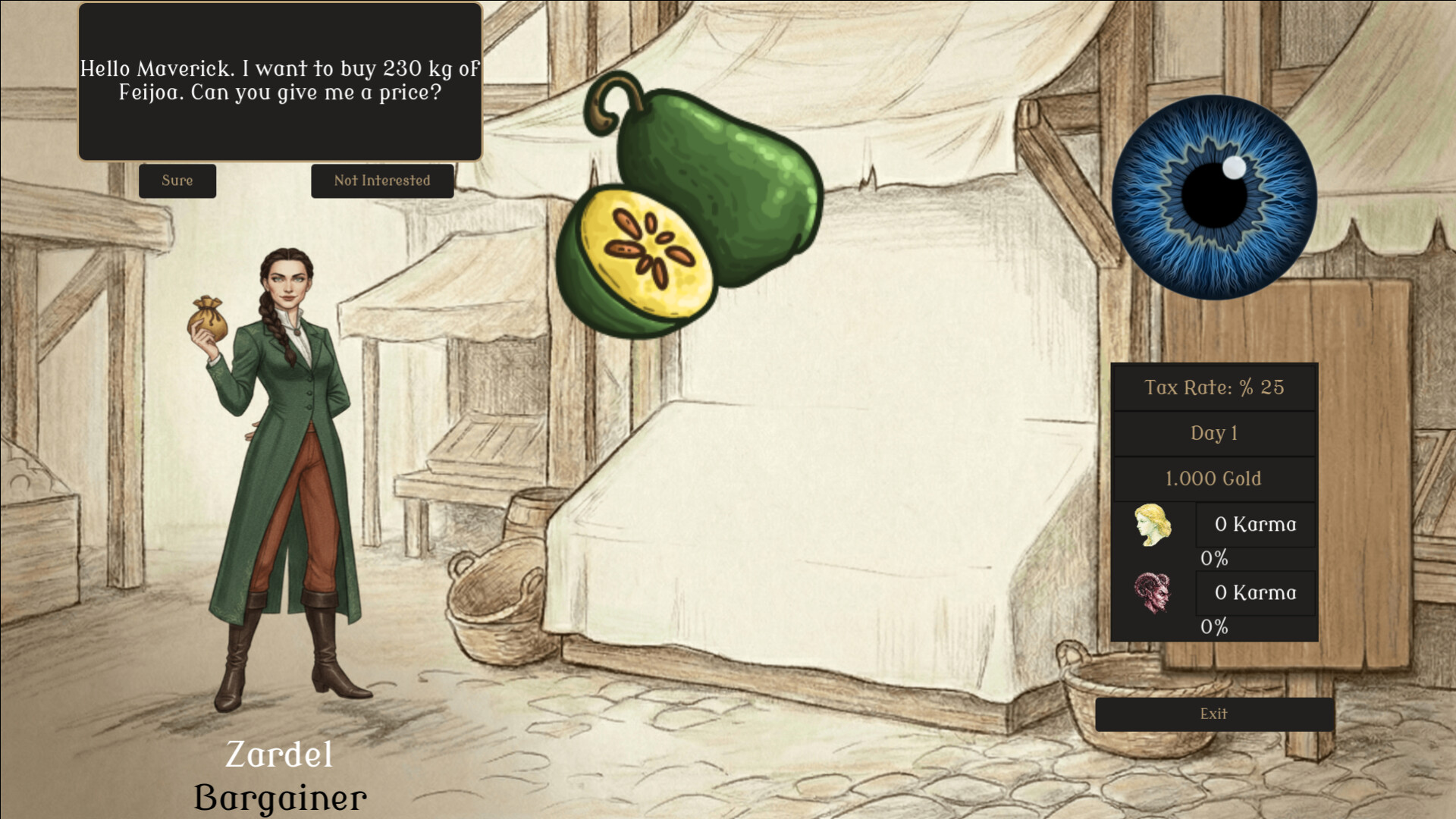 The Fruit Merchant's Diary Screenshot 0