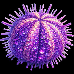Amethyst sea urchin icon