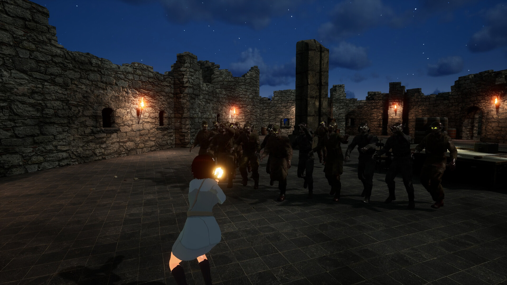 Totenkampf : Anime Waifus vs WW2 Zombies Screenshot 3