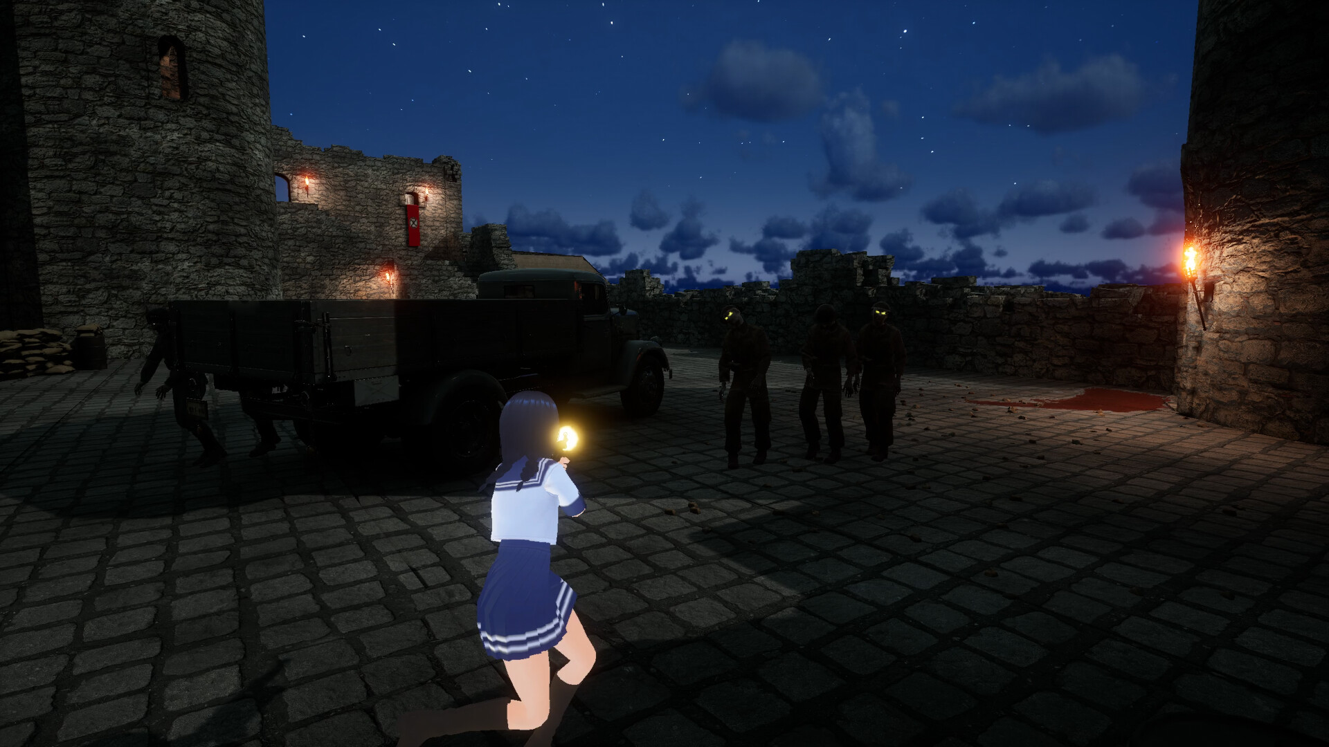 Totenkampf : Anime Waifus vs WW2 Zombies Screenshot 4