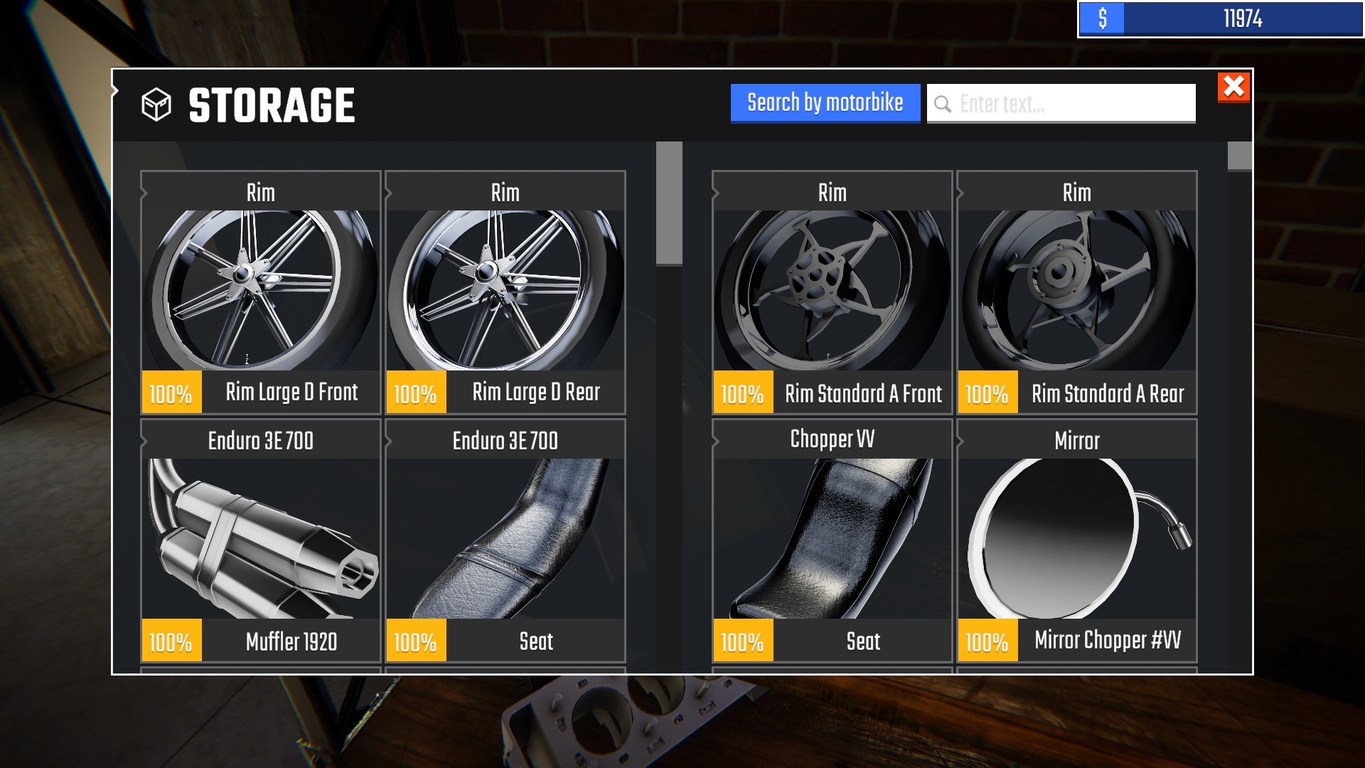 Biker Garage: Mechanic Simulator Screenshot 4