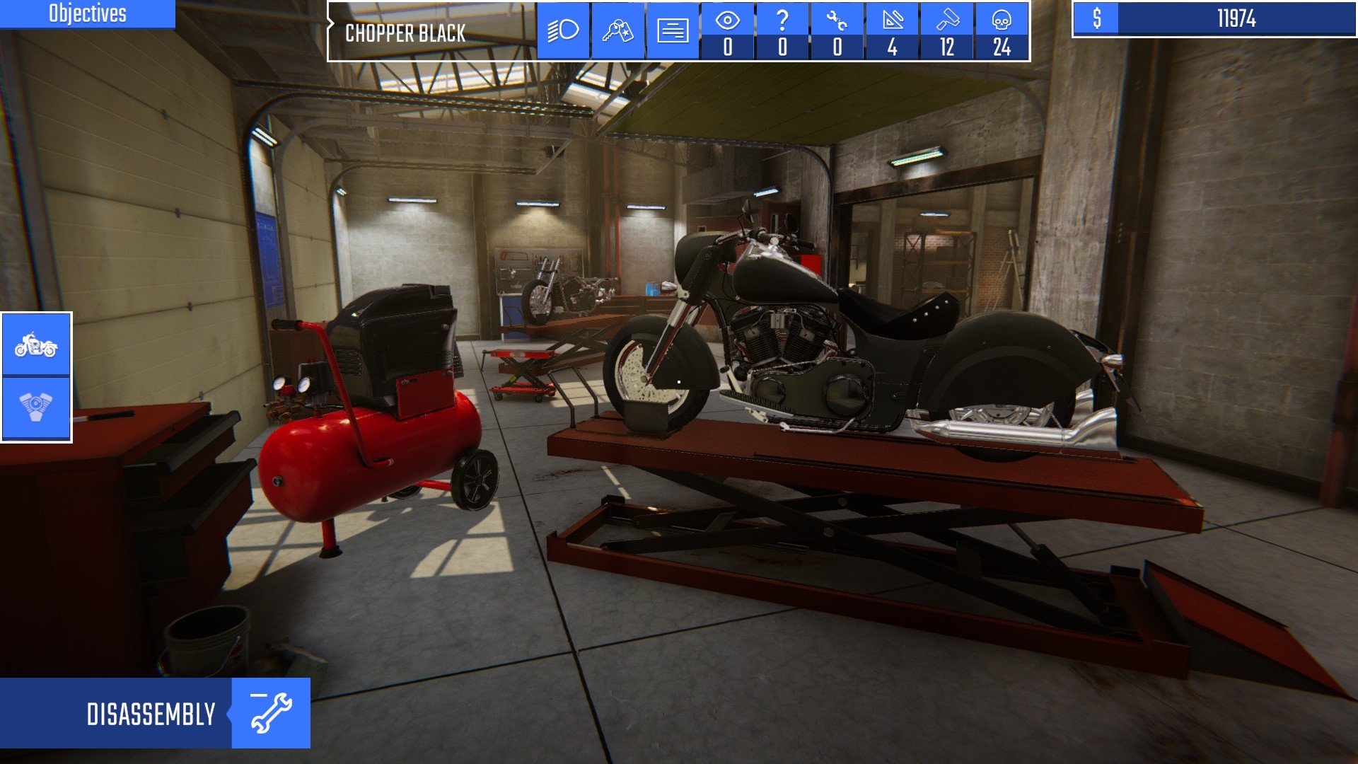 Biker Garage: Mechanic Simulator Screenshot 7