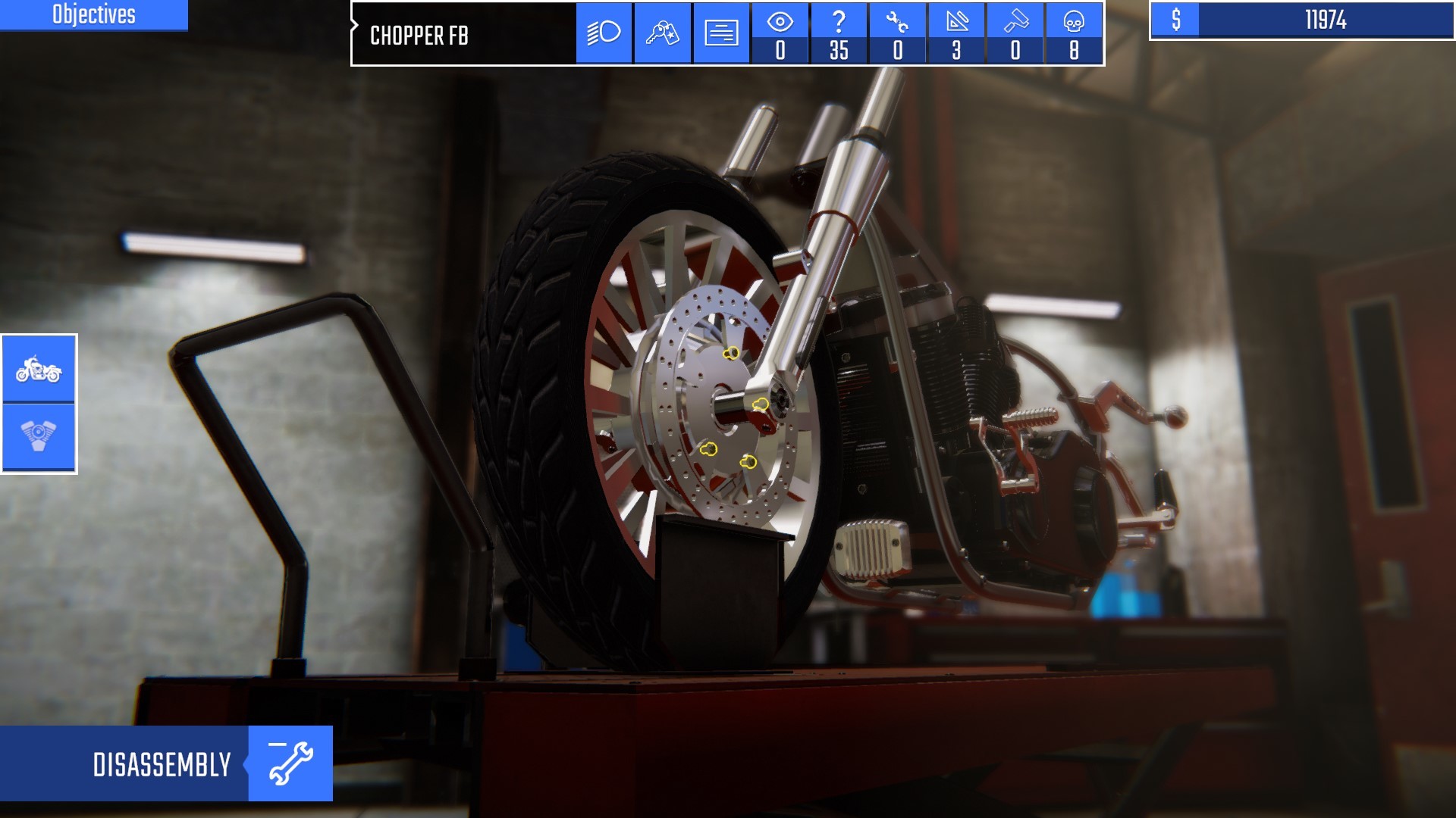 Biker Garage: Mechanic Simulator Screenshot 15