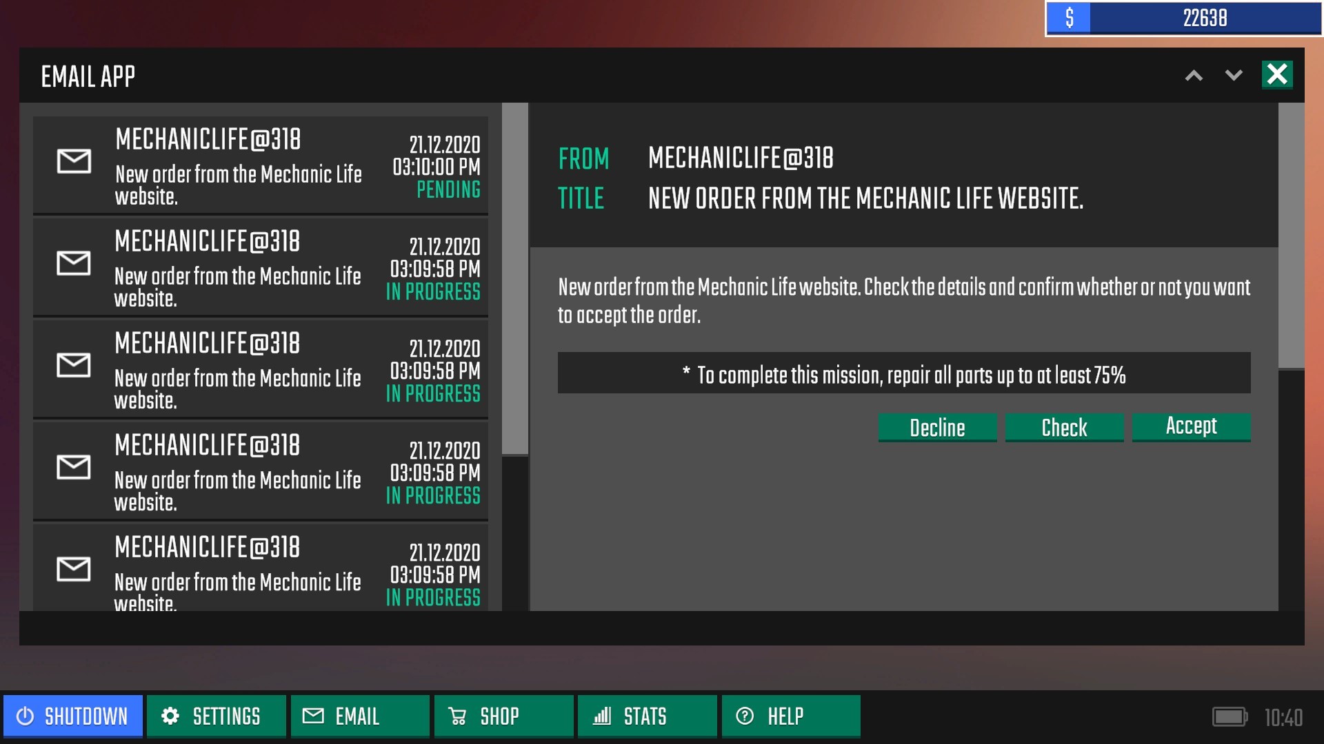 Biker Garage: Mechanic Simulator Screenshot 11