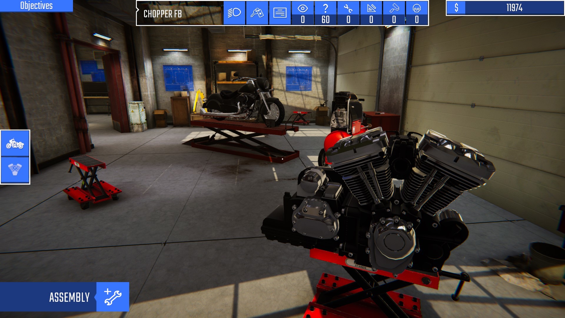 Biker Garage: Mechanic Simulator Screenshot 3