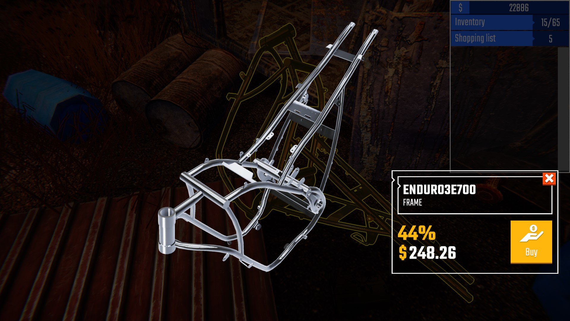 Biker Garage: Mechanic Simulator Screenshot 13