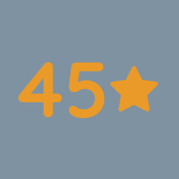 45 stars icon