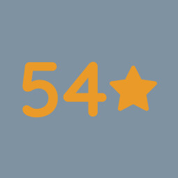 54 stars icon