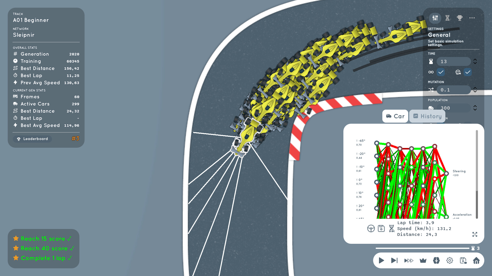 AI Learns To Drive Screenshot 0