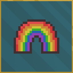 Rainbow Badge icon