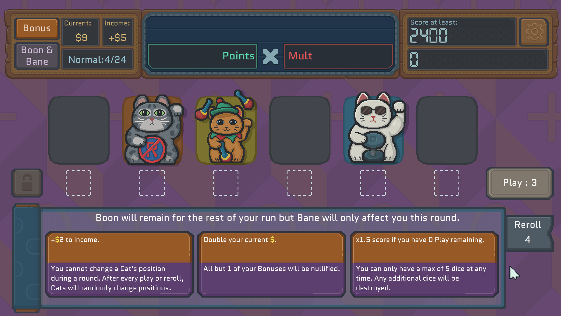 Cats & Dice Screenshot 2