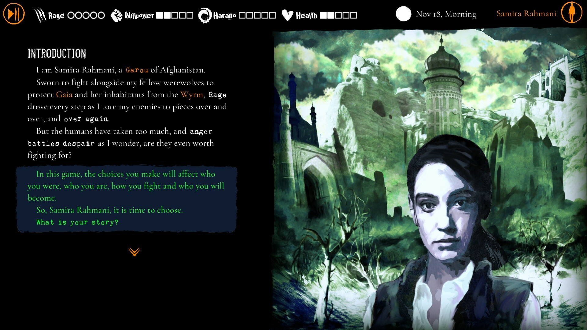 Werewolf: The Apocalypse — Purgatory Screenshot 0