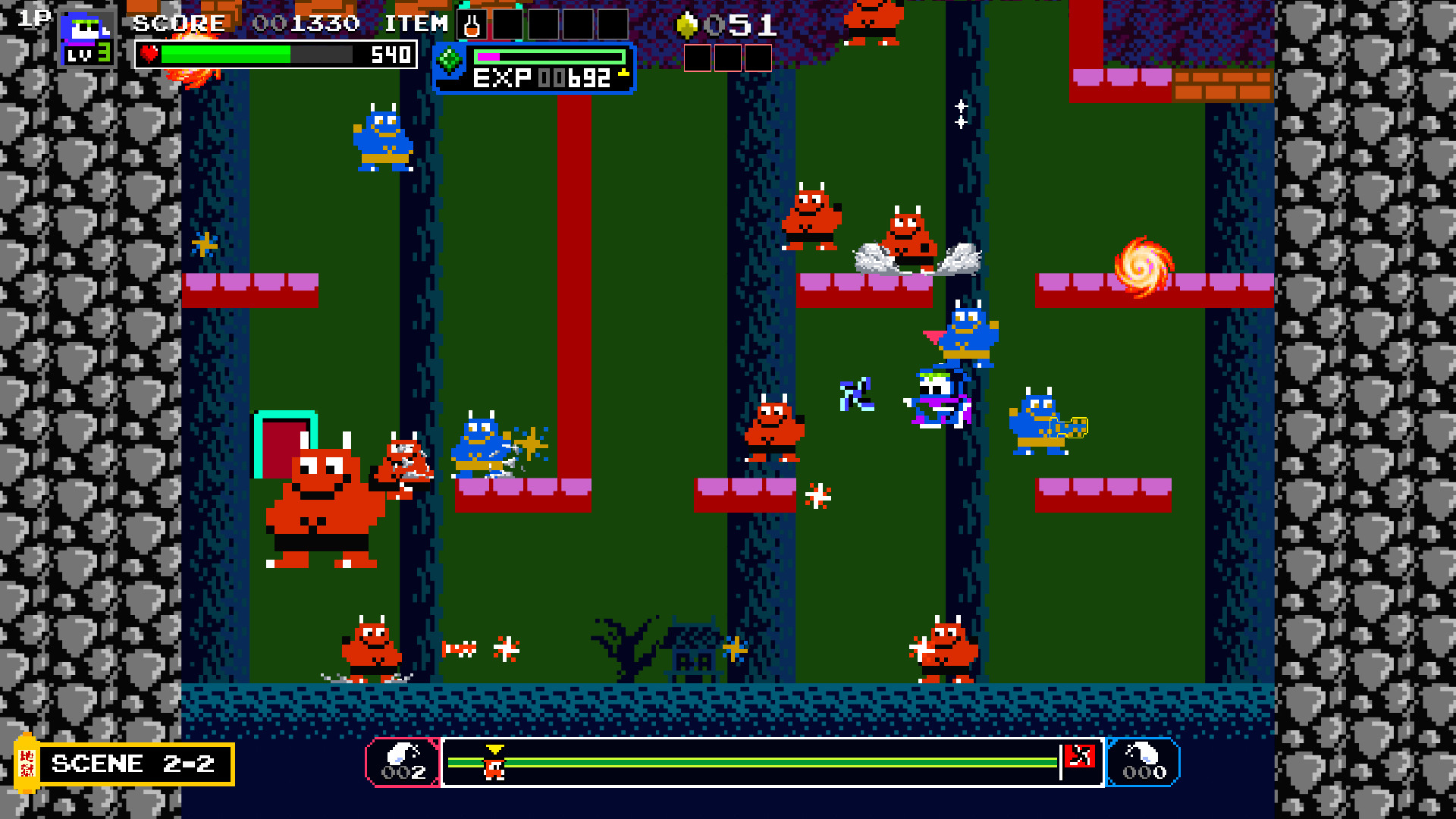 Ninja JaJaMaru: The Great Yokai Battle + Hell Screenshot 6