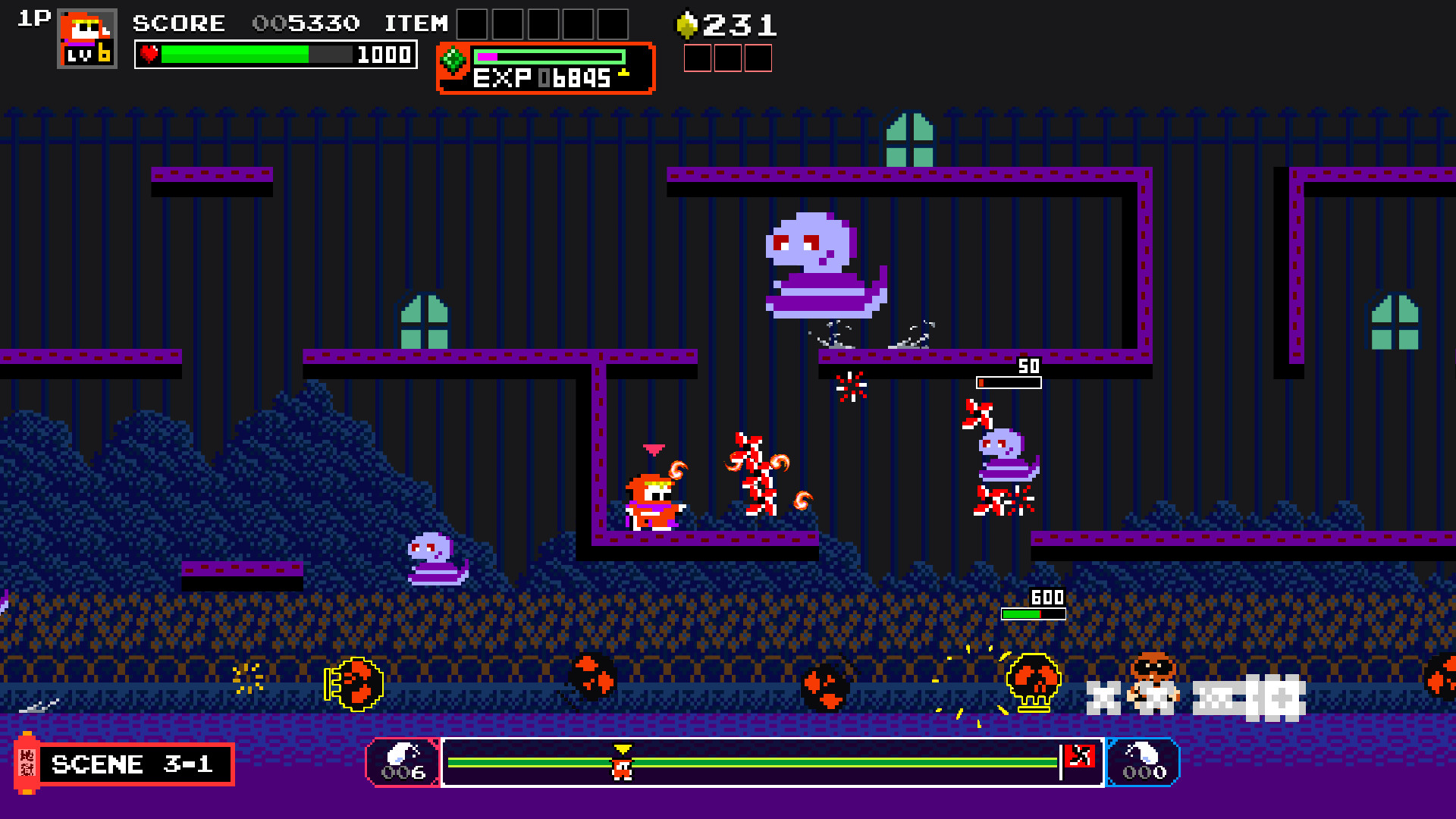 Ninja JaJaMaru: The Great Yokai Battle + Hell Screenshot 7