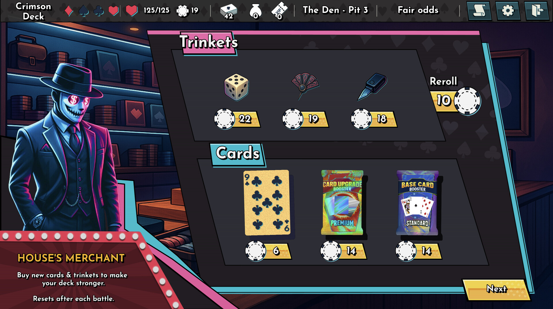 RogueJack21 Demo Screenshot 1