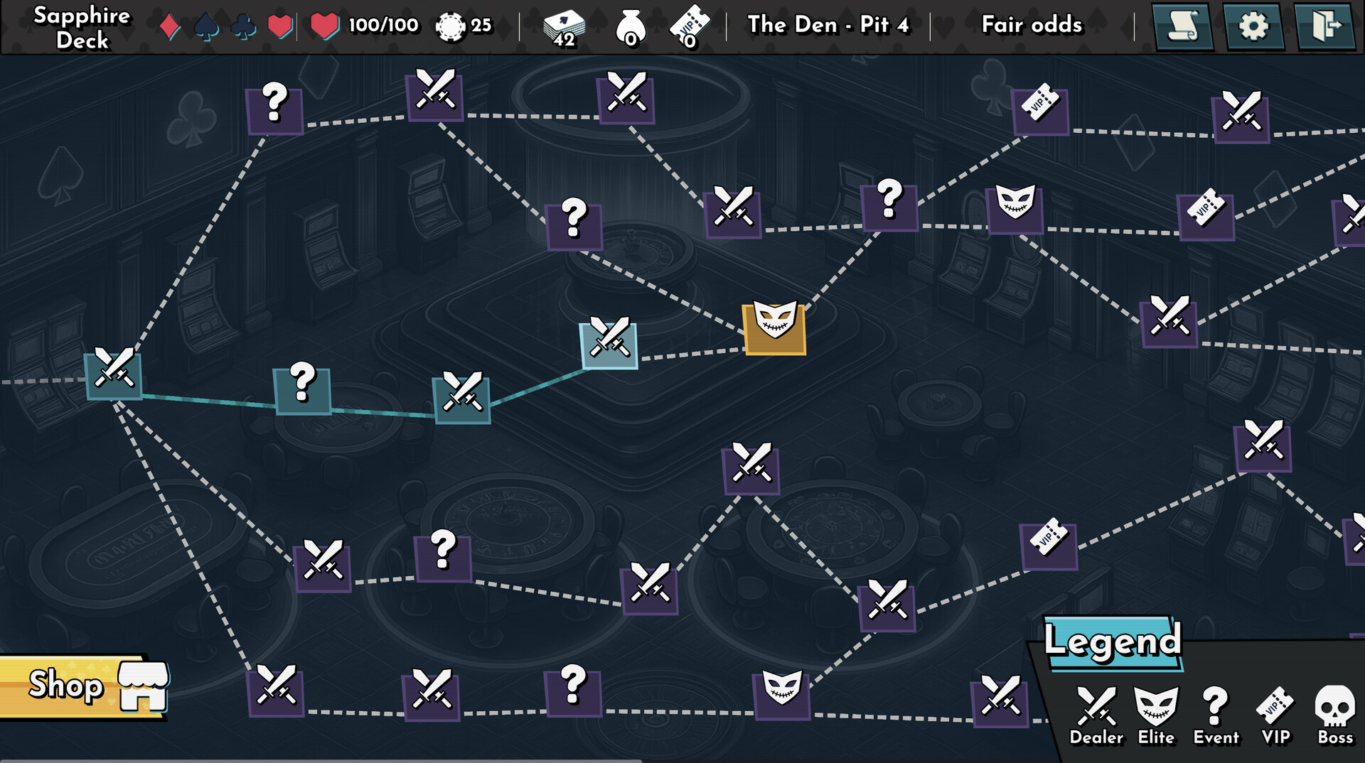 RogueJack21 Demo Screenshot 2