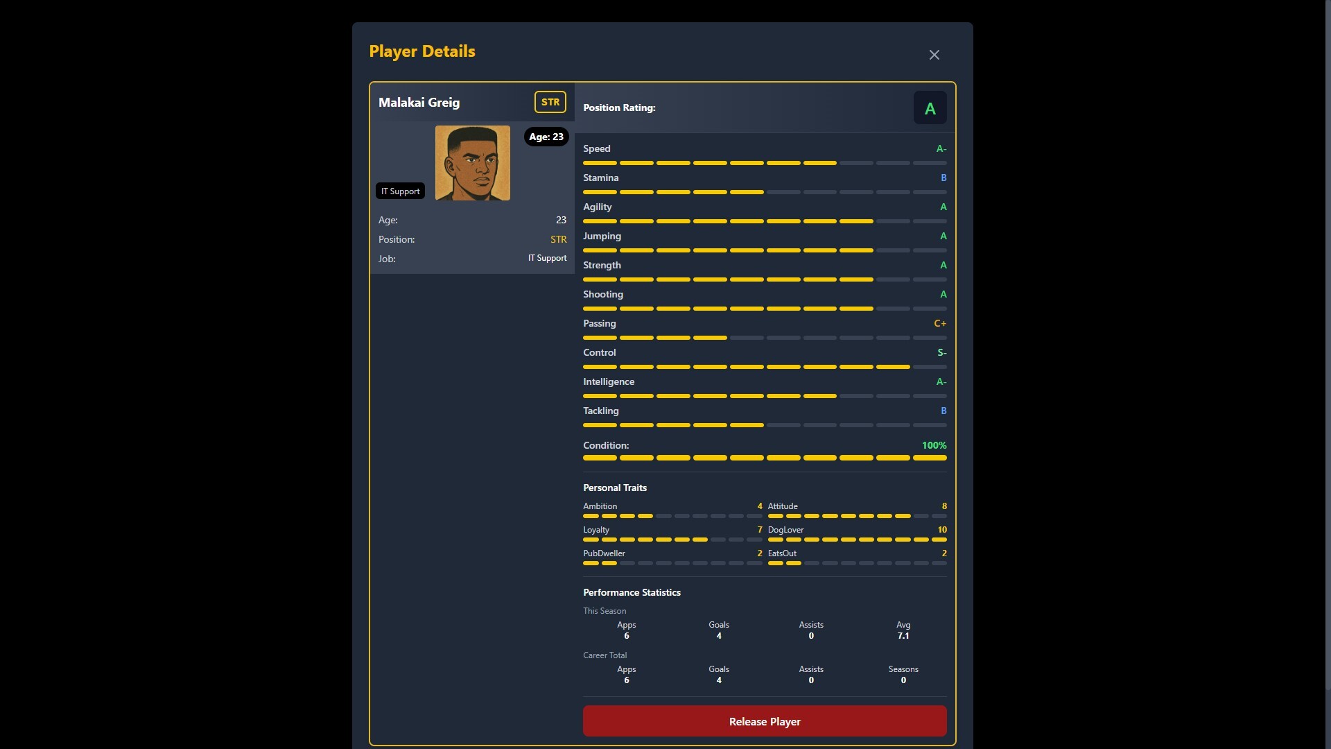 Sunday League Manager: Horse and Spoon Screenshot 1