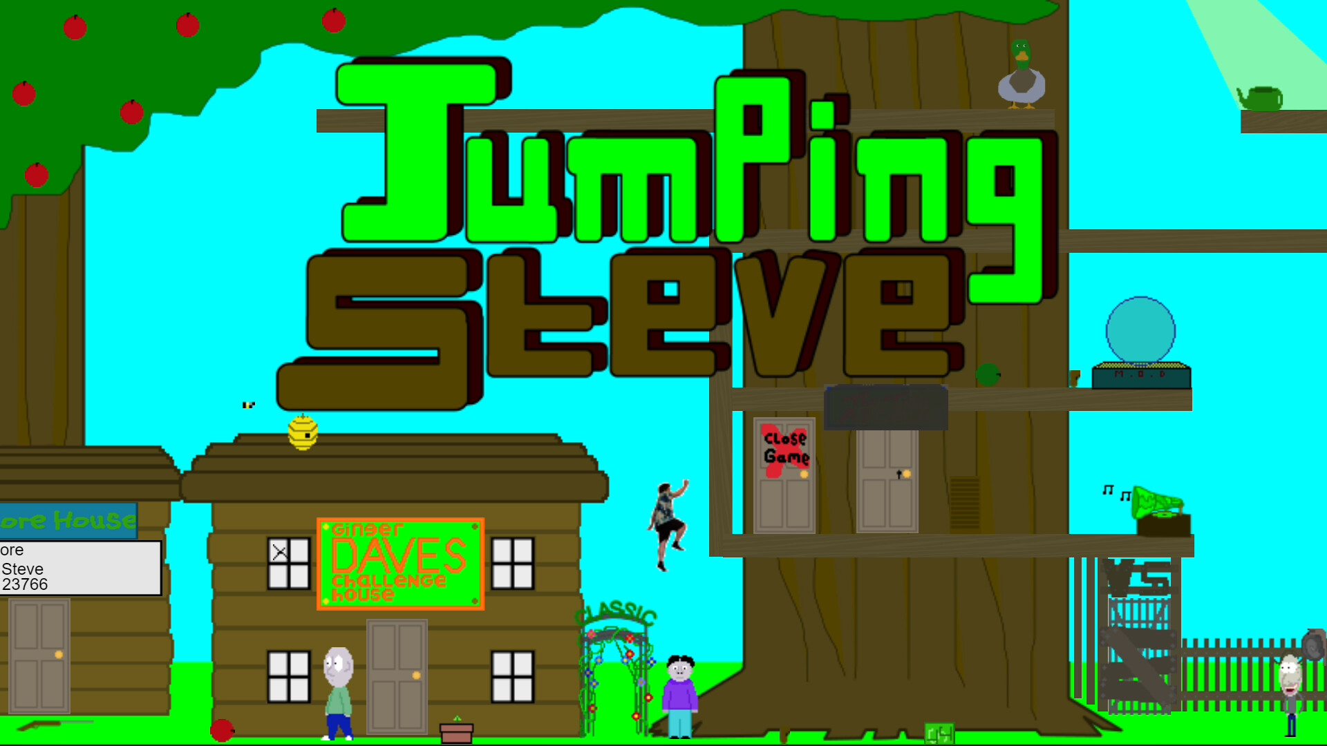 Jumping Steve Screenshot 2