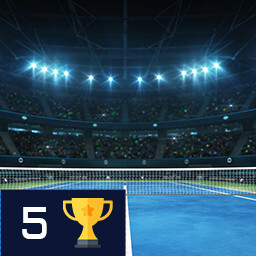 Tennis world cups won 5 times in one session ! icon