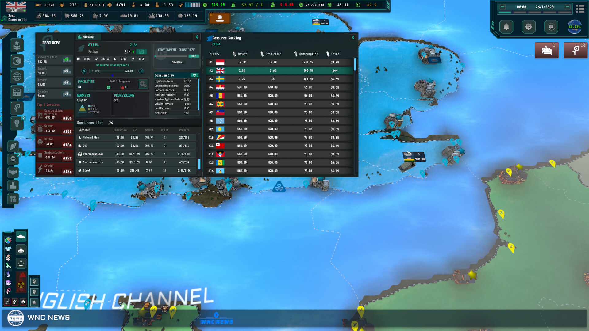 World Warfare & Economics Screenshot 3