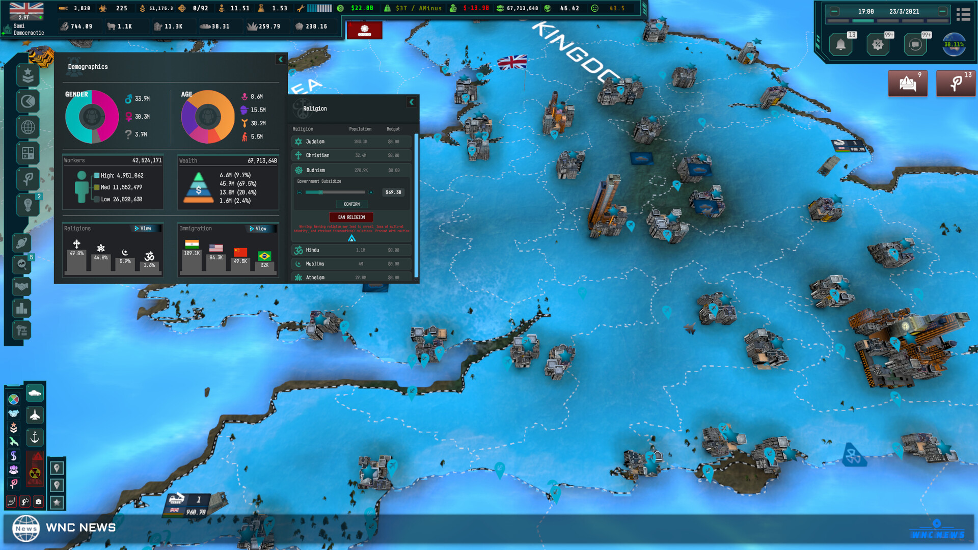 World Warfare & Economics Screenshot 5