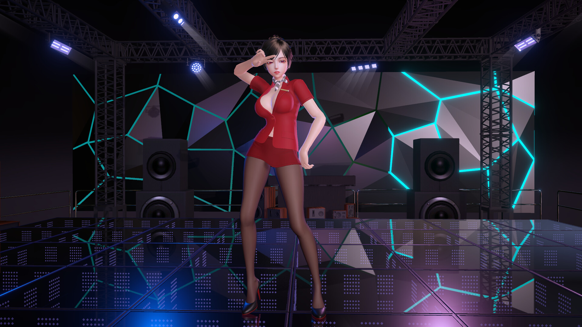 Angel Legion-DLC Elegant Stewardess (Red) Screenshot 2