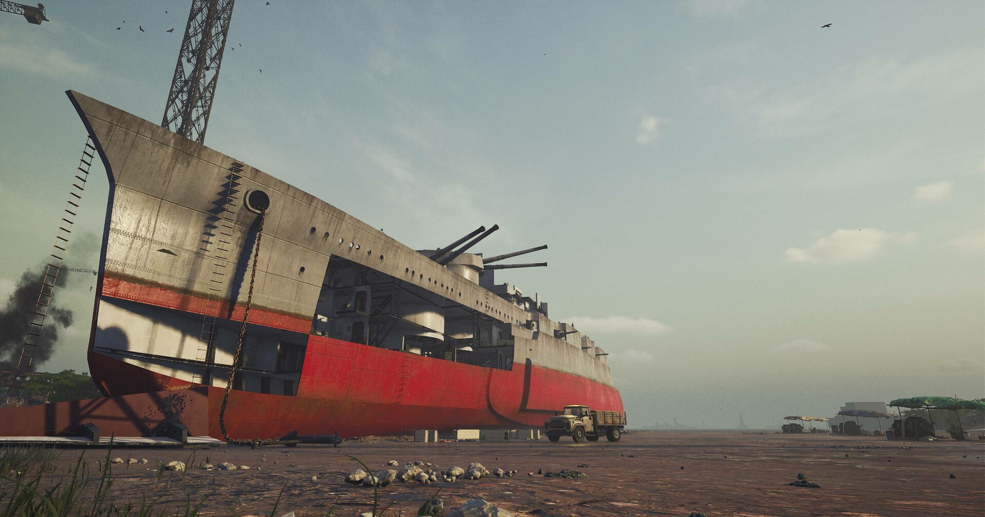 Ship Graveyard Simulator 2 - Warships DLC Screenshot 2