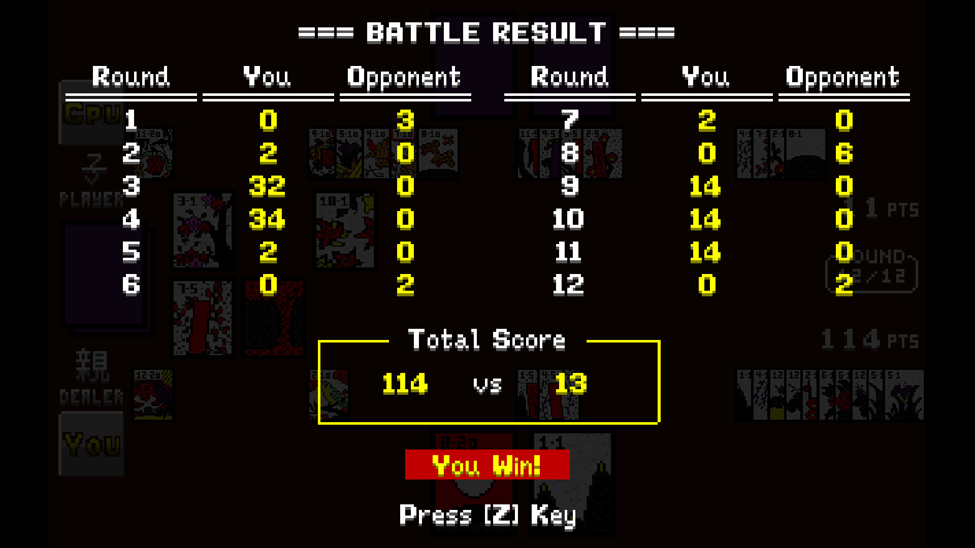 Battle Hanafuda Demo Screenshot 9