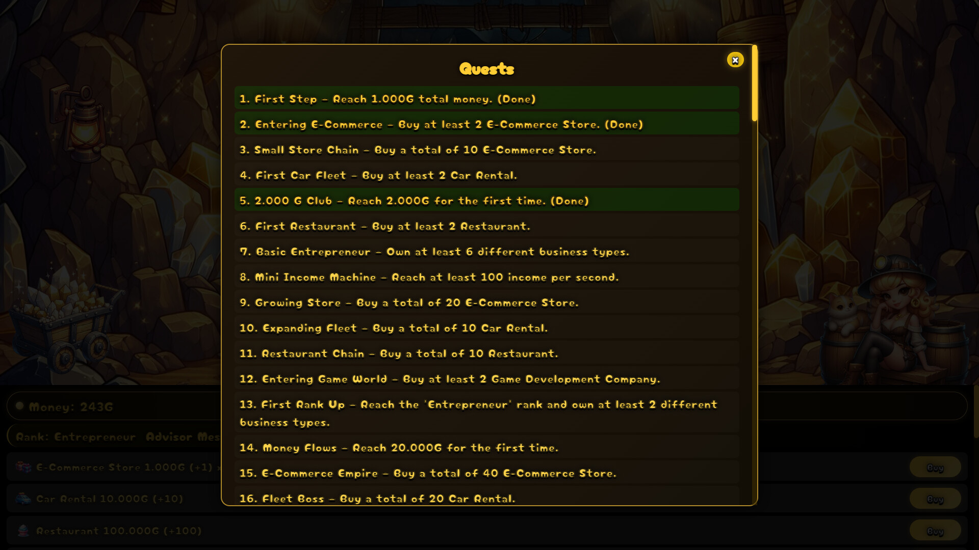 Riches In the Deep Screenshot 5