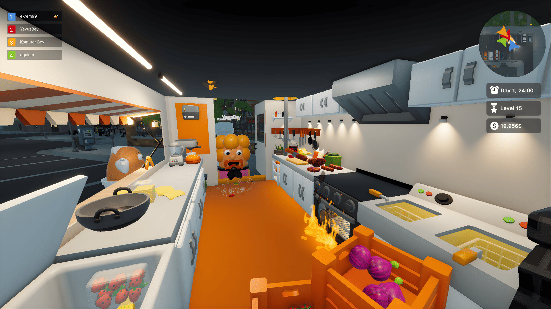 Hot Meals Fast Wheels Screenshot 1