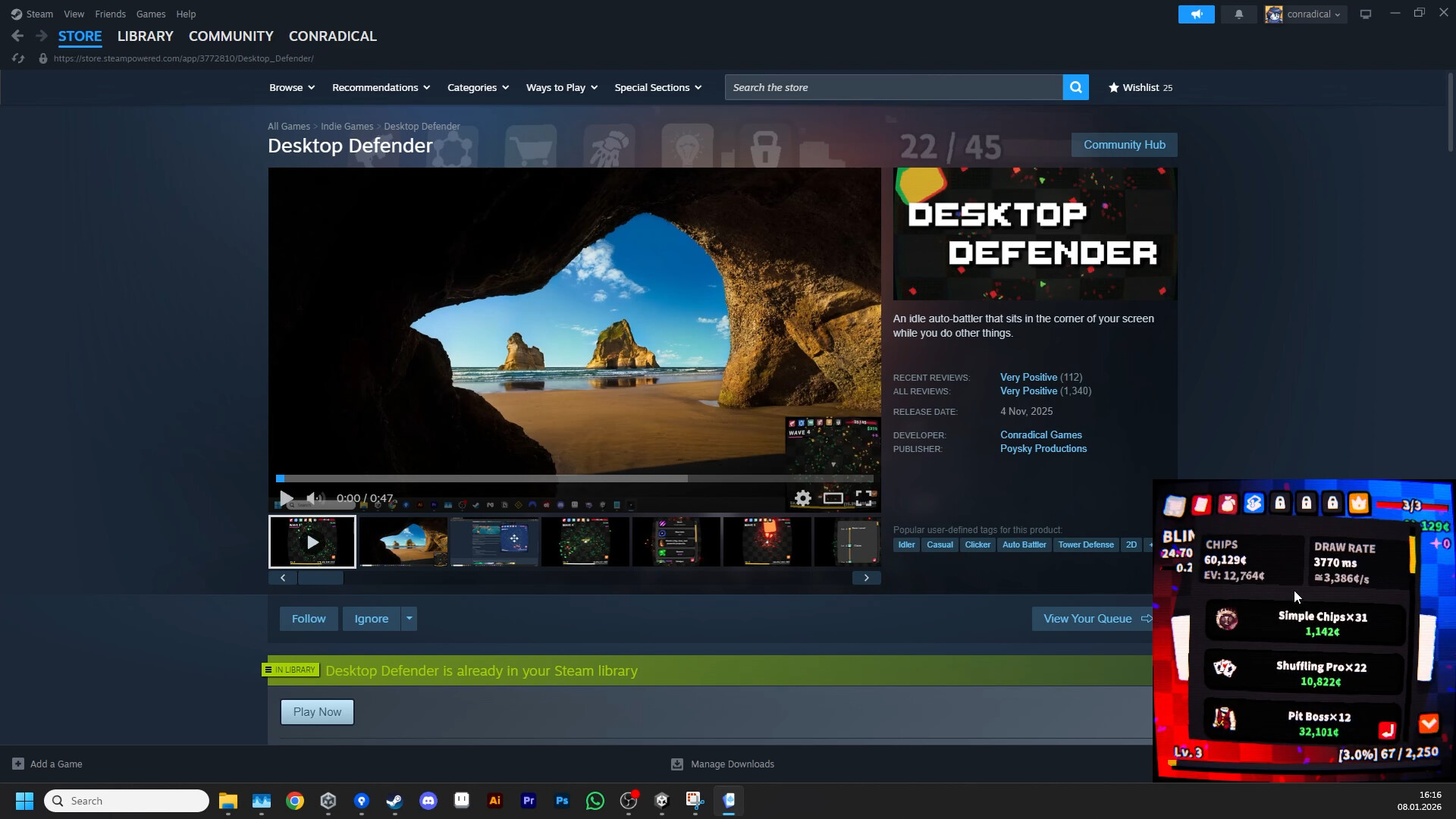 Card Corner Demo Screenshot 0