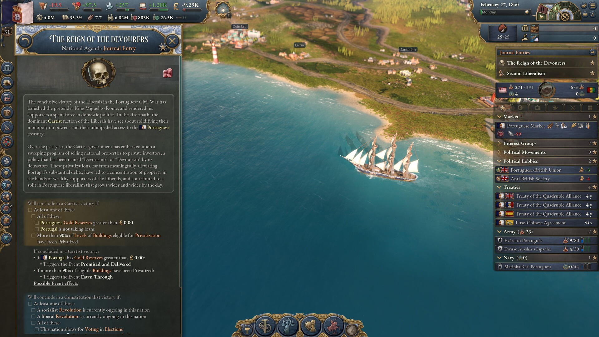 Victoria 3: Iberian Twilight - Immersion Pack Screenshot 4
